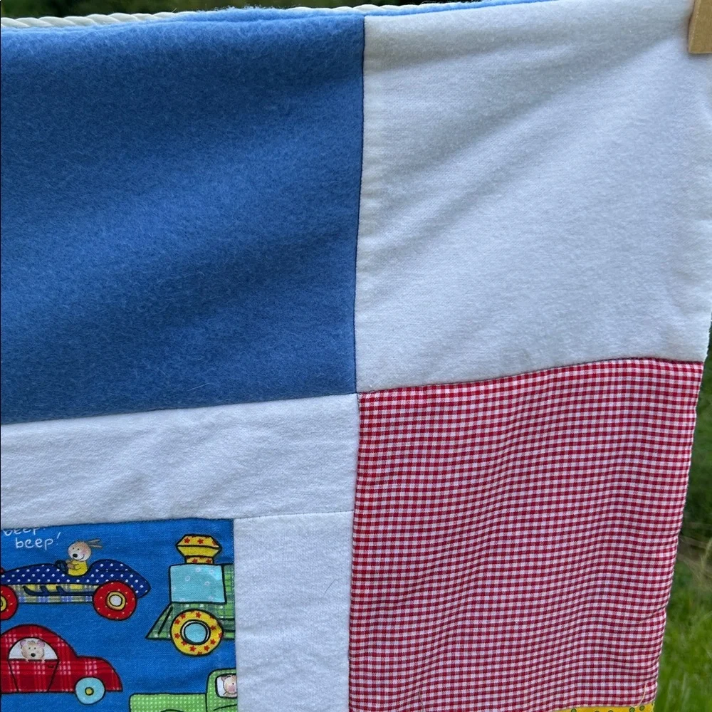 OOAK Hand Made Baby Quilt Bears in Cars & Trucks 35